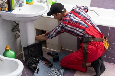 Bathroom Drain Installation